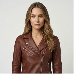 Nueva última mejor moda chaquetas de las mujeres chaqueta de cuero de moda de alta calidad bajo precio chaquetas de cuero de las señoras de cuero personalizado - Product Image 1