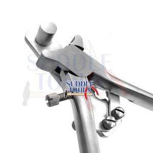 Pince à anneau en acier inoxydable pour la fabrication de bijoux en fil plat, outils de pliage, de façonnage et de formage D - Product Image 2