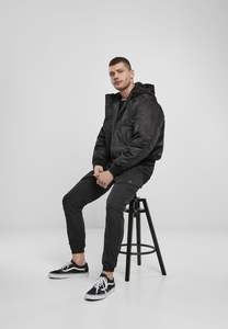 Blouson Bomber Homme 2026 en Polyester de Haute Qualité avec Fermeture Éclair, Capuche et Broderie Décontractée – Style Baseball - Product Image 5