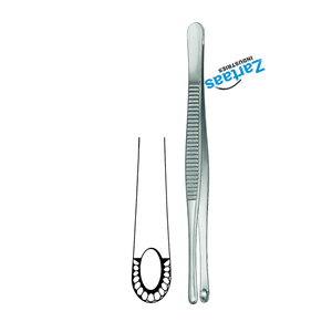 Hochwertige Edelstahl RUSS MODELL TISSUE FORCEP 25 CM Chirurgische Instrumente Hersteller & Exporteur - Product Image 5