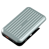LT201G Banque d'énergie portable 15000mAh avec logo personnalisé, grande capacité de 12W, station d'alimentation de 65W