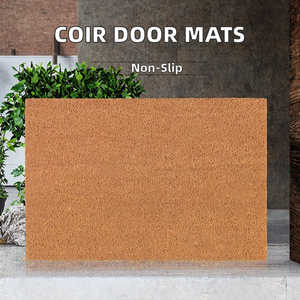 Proveedor Mayorista de Alfombras de Entrada de Microfibra Marrón para Exteriores, Tipo Rompecabezas, Lisas, sin Diseño, con Base de Goma Antideslizante, para EE. UU. y Canadá - Product Image 2