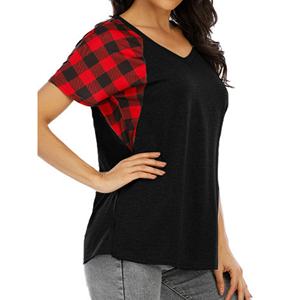 Camiseta blanca con logotipo personalizado para mujer, Top básico informal de verano, Camiseta lisa de algodón de alta calidad - Product Image 2