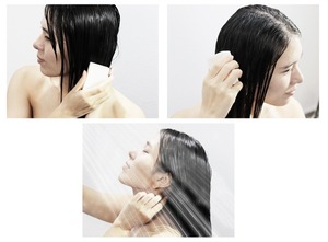Acondicionador Sólido BAR, Hecho en JAPÓN, Acondicionador para el cabello sin aditivos, Suave para el cabello, el cuero cabelludo y el medio ambiente - Product Image 4