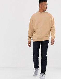 <b>Men's</b> Regular Fit O-Neck Solid Color Knitted Cotton Sweatshirt Casual <b>Pullover</b> Autumn Wear - Product Image 1