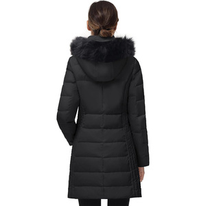 <b>Womens</b> Winter Waterproof Hooded Thick Quilted Jackets Custom Logo <b>Thermal</b> Outerwear OEM Pakistan Manufacturing Export Wholesale - Product Image 2
