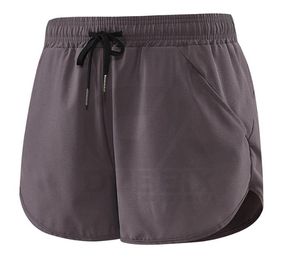 Quick Dry 2 In 1 Running Shorts For Women <b>Drawstring</b> Workout Shorts Double Layer Sports Gym Athletic Yoga Shorts With Pockets - Product Image 4