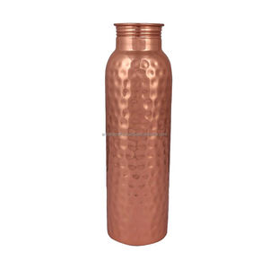 <b>Copper</b> <b>Water</b> <b>Bottle</b> 950ml 100% Pure <b>Copper</b> <b>Bottle</b> for Drinking <b>Water</b> - Product Image 1