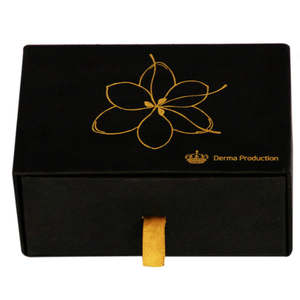 Coffret cadeau de luxe fait à la main carton noir premium personnalisé avec insert en mousse à fermeture magnétique et fonction portable - Product Image 6