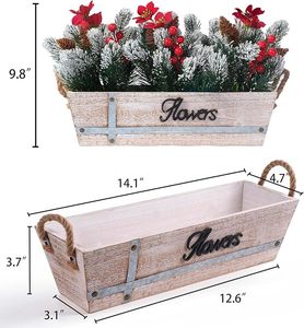 Centro de mesa navideño personalizable con piñas, velas y bayas para la decoración de la mesa del hogar en las fiestas. - Product Image 2