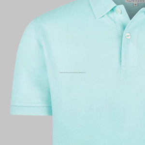 Polos vierges par sublimation pour hommes Polos personnalisés avec broderie en gros logo Polo de golf Vêtements de travail unisexe pour femmes - Product Image 3