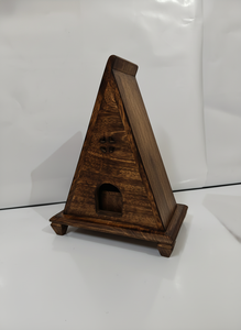 Lámpara de madera, lámpara de cabaña de madera, lámpara de luz de té, lámpara decorativa navideña - Product Image 3