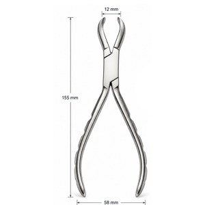 Alicates Profesionales para Sujetar Anillos de Joyería |   Pinza de mandíbula curva hueca para herramienta de pulido y reparación de anillos segura - Product Image 4