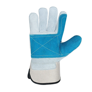 Premium Quality Custom Cowhide Leather Made Water Resistant Touchscreen New Style Leather Safety Working <b>Gloves</b> - Product Image 1