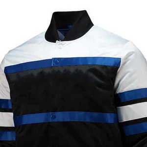 Veste en satin de fabrication professionnelle, très vendue, sur mesure, veste d'hiver en satin, nouveau style, vestes en satin pour hommes - Product Image 5