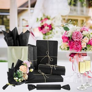 Carta Velina Nera Opaca 60 Fogli 14 X 20 Pollici per Fai da Te, Compleanni, Matrimoni, Confezioni Regalo, Arte e Artigianato - Product Image 1