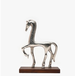 Premium Handmade Cast Aluminum Sculpture for Home Office Table Display Modern Art Deco <b>Decorative</b> Easter Interior Accent - Product Image 2