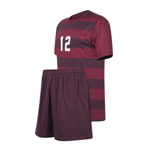 Uniforme de Fútbol Personalizado Transpirable con Logotipo Privado, Corte y Confección de Fábrica, Precio Competitivo, Manga Corta - Product Image 2