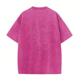 <span class=keywords><strong>T</strong></span>-Shirt da Uomo Plus Size con Effetto Acid Wash a Prezzo Ragionevole, Design Personalizzato con Logo - Product Image 2
