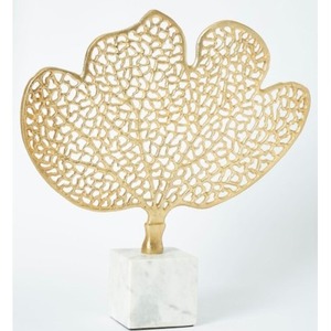 Escultura Abstracta de Aluminio Fundido Hecha a Mano, Estatua Decorativa de Metal para Decoración de Estantes de Sala de Estar - Product Image 1