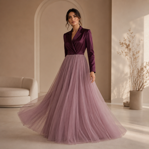 Vestido Abaya de Crepé de Lujo |   Vestido Largo Elegante y Modesto para Mujer, Estilo Recto, Manga Larga, para Fiestas |   Proveedor de Exportación OEM India Premium - Product Image 4