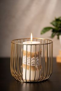 High Quality <b>Iron</b> Black Color Coated Candle Holder Set Of 3 With Three Different Sizes From Mehsam Exports - Product Image 3