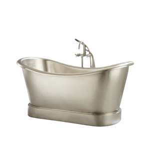 Bañera de Esquina de Lujo Más Vendida, Hecha a Mano en Cobre Puro, Diseño Premium, Acabado Exquisito, Rectangular, con Función de Masaje, Ecológica - Product Image 4