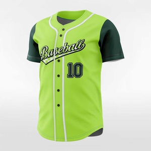 Maillots de baseball professionnels personnalisés de qualité supérieure, légers, durables, à manches courtes, avec technologie d'évacuation de l'humidité - Product Image 4