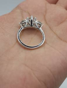 3 CT Lab Grown Heart Cut <b>Diamond</b> <b>Ring</b> in 18K Gold | for Certified Luxury Engagement Wedding <b>Ring</b> | Trendy Bridal Jewelry - Product Image 5