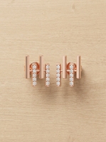 Boucles d'oreilles clous solitaires classiques et tendance en diamant de 2,52 carats, taille brillant, cultivé en laboratoire, en or jaune, blanc ou rose 9 carats, certifiées AIGS