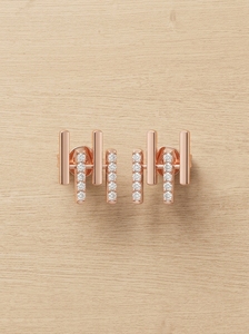 Pendientes Clásicos y Modernos con Diamantes Solitarios de 2.52 Ct, Corte Brillante Cultivado en Laboratorio, Rellenos con Oro Amarillo, Blanco y Rosa de 9K, Certificados por Aigs - Product Image 5