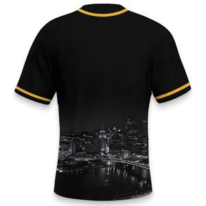 Camiseta de Béisbol Personalizada para Hombre, Transpirable, con Logotipo Personalizado, Uniforme Deportivo de Poliéster - Product Image 4