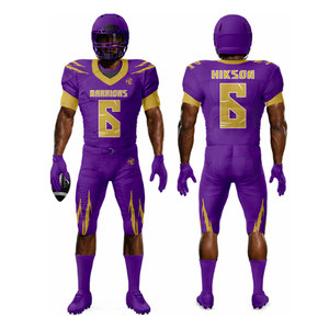 Export Quality American Football Uniform Pakistan Manufactured American Football Uniform Team <b>Spirit</b> American Football Uniform - Product Image 5