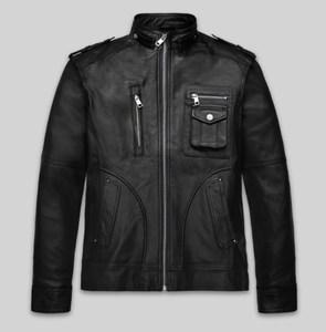 Nouvelle Arrivée Veste en Cuir Coupe-Vent Homme Femme Styles Personnalisés Charlotte Brûlée Plusieurs Couleurs Veste en Cuir 2026 - Product Image 1