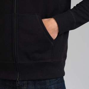 Diseño Premium de Alta Demanda para Logotipo Personalizado al por Mayor, Sudadera con Capucha Negra Clásica para Hombre, Corte Regular, Cómoda para Uso Casual - Product Image 6