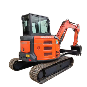 5,5 tonnes hitachi zaxis 55 excavatrice utilisée zx55 mini chenille harga hitachi zx55u zx55ur excavateur baru - Product Image 2