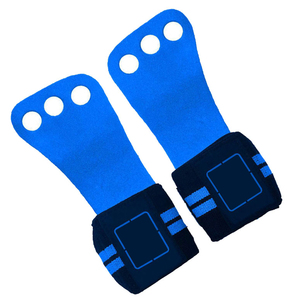 Poignées de gymnastique en cuir en gros, paume antidérapante avec sangles de poignet réglables pour la gym, le CrossFit, la gymnastique, la musculation - Product Image 4