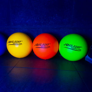 JoyLight Sport SF UV Reactive Sports Toy 6-Inch 152mm Foam <b>Dodgeball</b> Made of PU Material - Product Image 3