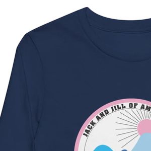 เสื้อยืดแขนยาวเด็ก แจ็คแอนด์จิล ผ้าเนื้อนุ่มพรีเมียม คอกลม สวมใส่สบาย เสื้อผ้าเด็ก สั่งทำขายส่ง - Product Image 4