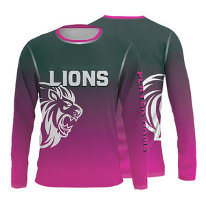 Maillot de basketball dégradé pour jeunes 2026 |   Vêtements d'équipe personnalisés à manches longues |   Vente en gros OEM - Product Image 1