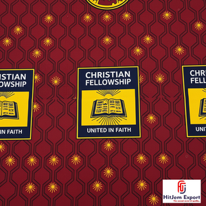 Tissu en coton premium nigérian à motif wax africain personnalisé pour la couture de vêtements africains, les événements de mode et la décoration intérieure - Product Image 3