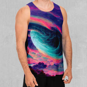 Camiseta sin Mangas Casual para Hombre, Ropa Deportiva Personalizada para Gimnasio, Diseño Sublimado, Tallas Grandes, Algodón/Poliéster, Ropa Deportiva - Product Image 4