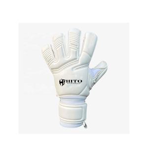 Gants de gardien de but de football avec contact en silicone au dos et à la paume, sangle Letax intégrée - Product Image 3