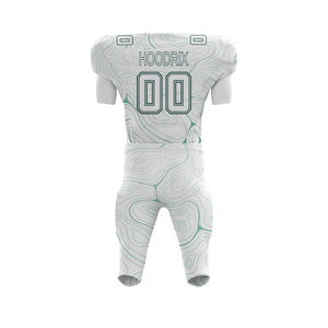 Custom Sublimated American Football Uniform Professional 100% Polyester Jersey & Padded Pants - Youth & Adult Gridiron kit - Product Image 4