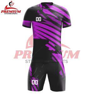 Maillots de football OEM en gros, design personnalisé, short 100% polyester, maillot de sublimation personnalisable, séchage rapide - Product Image 3