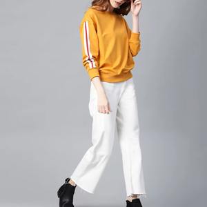 100% High Quality <b>Women's</b> Winter Casual <b>Long</b> Sleeve Fleece <b>Sweatshirt</b> 100% Cotton Eco-Friendly Front Unique Style <b>for</b> Online - Product Image 4