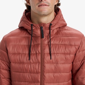Chaqueta de Plumón Personalizada de Alta Calidad para Hombre, con Capucha Desmontable, Logotipo Frontal en el Manga, Secado Rápido - Product Image 6
