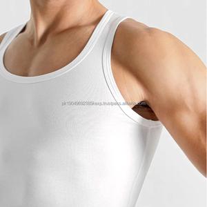Camiseta sin Mangas Personalizada para Hombre, Camiseta Deportiva para Correr, Camiseta sin Mangas para Gimnasio, Ropa Deportiva al por Mayor para Hombre - Product Image 5