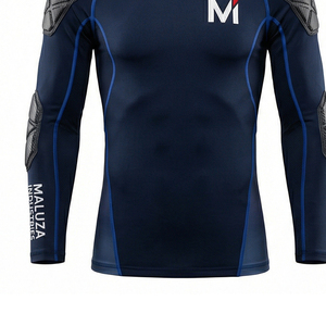 Conjunto Deportivo de Compresión de Alto Rendimiento para Hombre, Ropa Deportiva Acolchada para Gimnasio, Entrenamiento y Running, MALUZA TrackSuit - Product Image 2