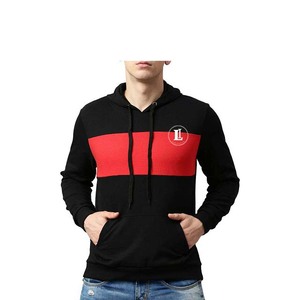 Sudaderas con Capucha de Algodón para Hombre, Diseño Simple, Holgadas, Tallas Grandes, para Otoño, Estilo Moderno, Patrón Sólido, Venta al Por Mayor - Product Image 1
